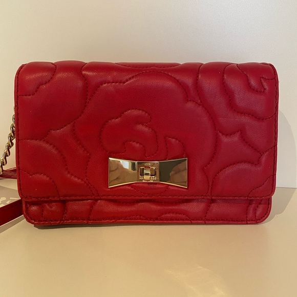 Kate Spade Red Clutch - Picture 1 of 6